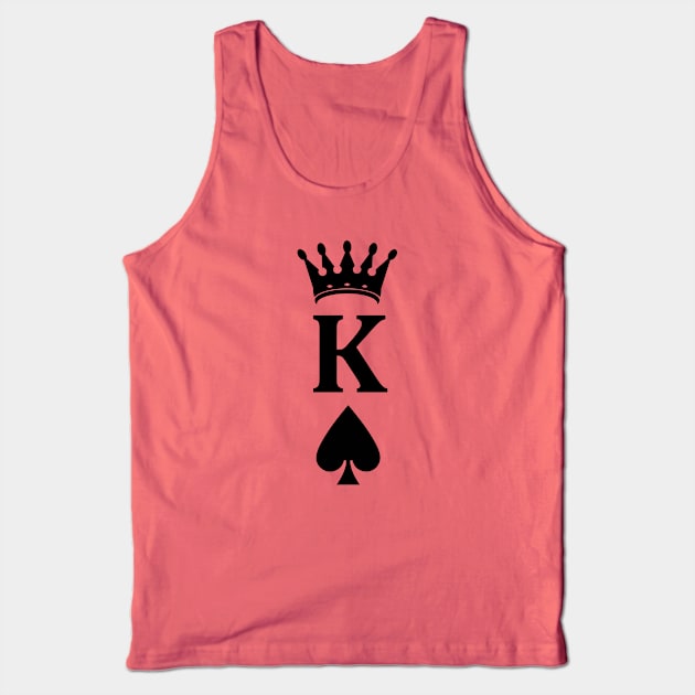 King of Hearts Tank Top by UrbanLifeApparel